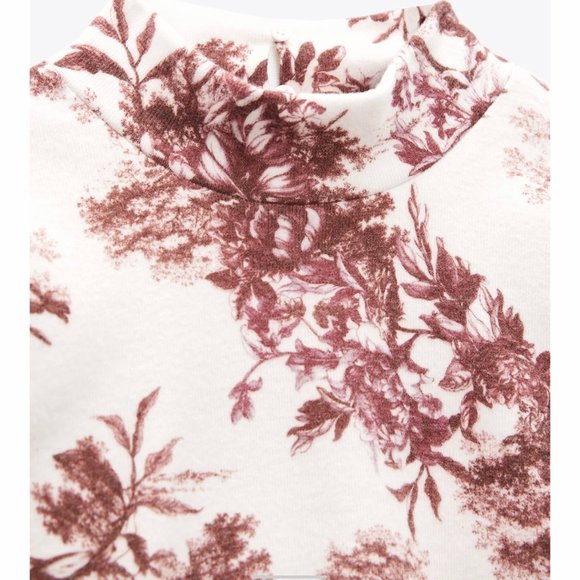 *NWT* Zara Printed Soft Dress - Picture 13 of 13